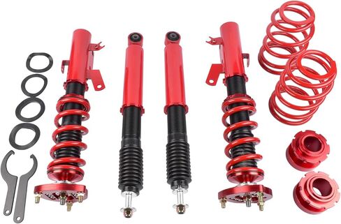 GELUOXI Coilovers Suspension Shocks Lowering Kit Replacement for Honda Civic 2012-2015 Acura ILX (DE) 2013-2016 Height Adjustable in Saudi Arabia