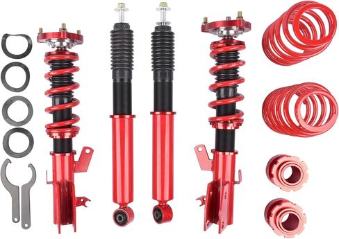 GELUOXI Coilovers Suspension Shocks Lowering Kit Replacement for Honda Civic 2012-2015 Acura ILX (DE) 2013-2016 Height Adjustable in Saudi Arabia