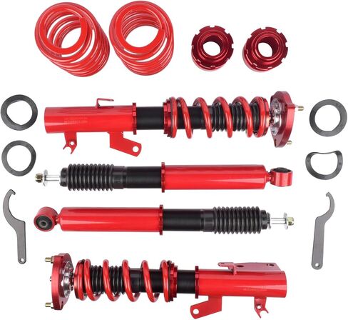 GELUOXI Coilovers Suspension Shocks Lowering Kit Replacement for Honda Civic 2012-2015 Acura ILX (DE) 2013-2016 Height Adjustable in Saudi Arabia