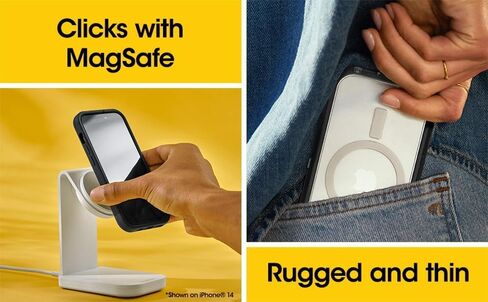 حافظة OtterBox iPhone 15 وiPhone 14 وiPhone 13 Defender Series XT مزودة بـ MagSafe، بدون شاشة، متينة - عبوة غير قابلة للبيع بالتجزئة - جزيرة الزمرد in Saudi Arabia
