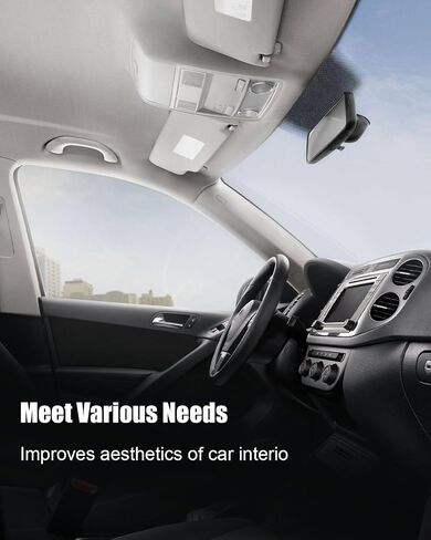 Right Front Passenger Side Sun Visor with Mirror Fit for Volkswagen Tiguan 2018 2019 2020 2021 2022 Replace 5NN857552LSX4 5NN-857-552-L-SX4 Makeup Mirror Sun Protection Shade Gray in Saudi Arabia