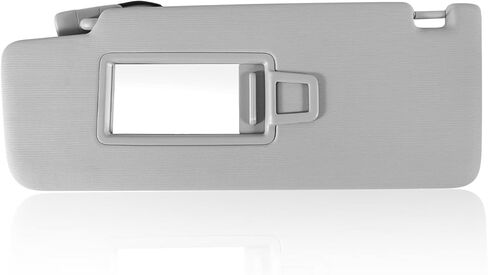 Right Front Passenger Side Sun Visor with Mirror Fit for Volkswagen Tiguan 2018 2019 2020 2021 2022 Replace 5NN857552LSX4 5NN-857-552-L-SX4 Makeup Mirror Sun Protection Shade Gray in Saudi Arabia
