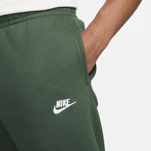 Nike Sportswear Club Fleece Men's Pants (Fir/Fir/White, BV2707-323) Size Small in Saudi Arabia