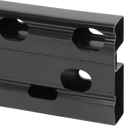 Auto Dynasty NI1006246 Front Bumper Reinforcement Steel Impact Face Bar Compatible with Nissan Versa Note AT 2014-2016, Primered Black in Saudi Arabia
