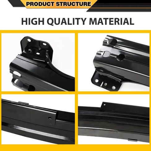 Rear Bumper Compatible with Honda Civic 2016-2024 Reinforcement Black in Saudi Arabia