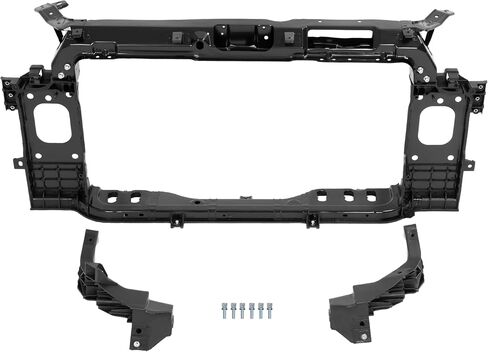 Radiator Support Compatible with 2014-2016 Kia Forte Forte5 Koup SX EX LX Replacement for KI1225161 64101A7001 Plastic & Steel Electrophoresis Black Radiator Mounts in Saudi Arabia