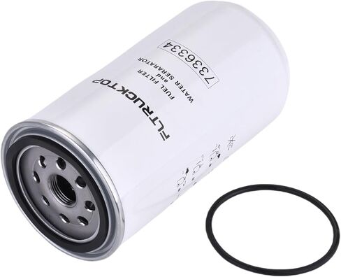 7336334 مرشح فاصل المياه الوقود يناسب لوادر انزلاقية التوجيه S76 لوادر المسار T76 T66 E42 E50 E60 A770 S450 S510 S530 S550 S590 S770 T450 T590 T870 استبدال 7348032 7400454 7023589 in Kuwait