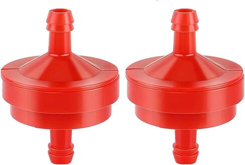 298090 394358 AM38708 1/4" فلتر وقود الغاز المضمن لجزازة العشب B & S BS 951-3013 394358S 5098K 7-6572 1/4" خط الوقود 75 ميكرون تجميع (2/حزمة) in Saudi Arabia