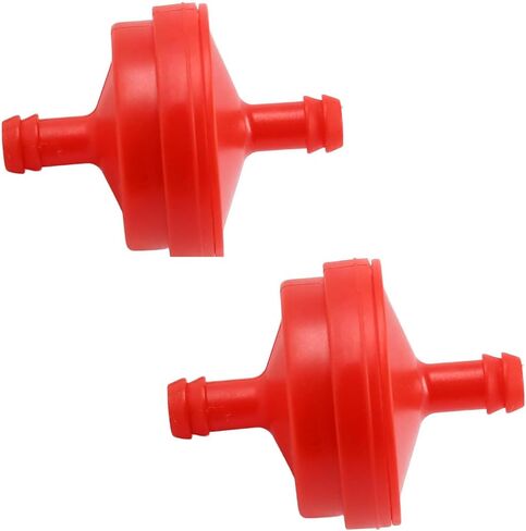 298090 394358 AM38708 1/4" فلتر وقود الغاز المضمن لجزازة العشب B & S BS 951-3013 394358S 5098K 7-6572 1/4" خط الوقود 75 ميكرون تجميع (2/حزمة) in Saudi Arabia