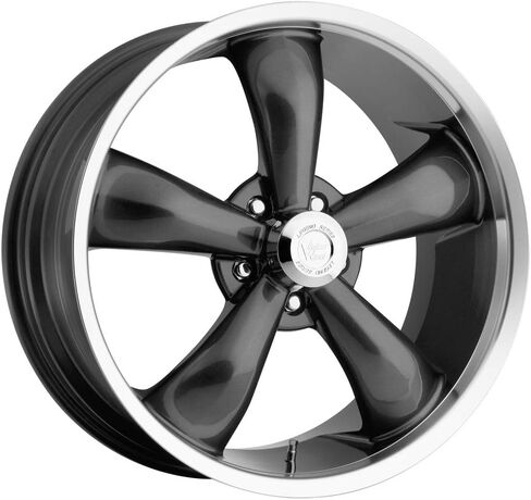 Vision Legend 5 142 Series Gun Metal Machined Lip Wheel (18x8.5"/5x127mm) in Saudi Arabia