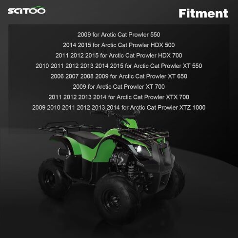 مجموعة عمود المحور CV من SCITOO خلفي يسار يمين مناسب 2010-2015 لـ Arctic Prowler XT 550 2014-2015 لـ Prowler XDX 500 0502-740 1436-411 1502-801 1502-668 1502-562 1502-346 in Saudi Arabia