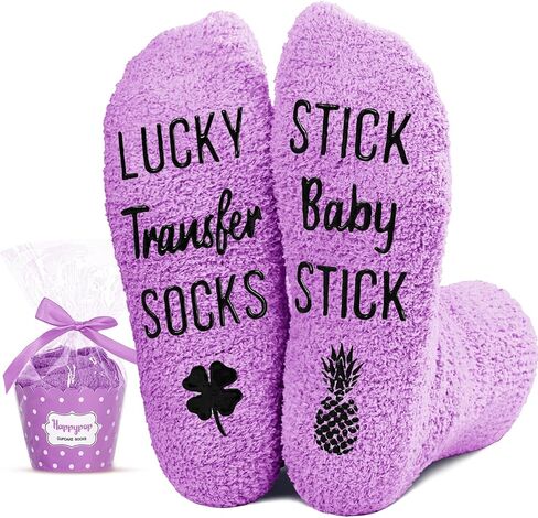 HAPPYPOP Pregnant Women Gifts Ideas - Pregnant Mom Socks, Expecting Mother's Day Gifts, IVF Gifts in Saudi Arabia