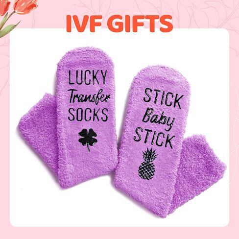 HAPPYPOP Pregnant Women Gifts Ideas - Pregnant Mom Socks, Expecting Mother's Day Gifts, IVF Gifts in Saudi Arabia