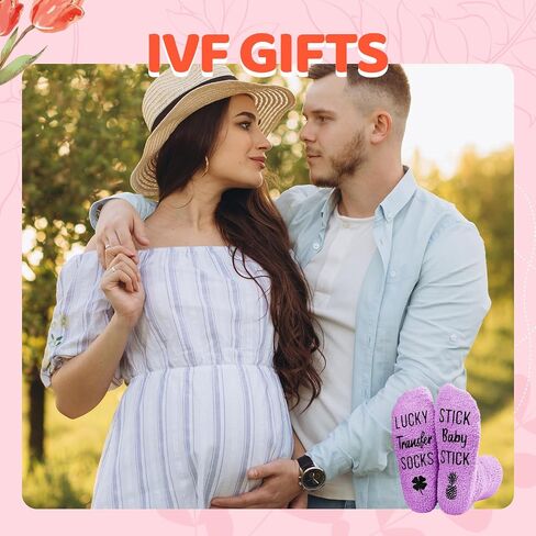 HAPPYPOP Pregnant Women Gifts Ideas - Pregnant Mom Socks, Expecting Mother's Day Gifts, IVF Gifts in Saudi Arabia