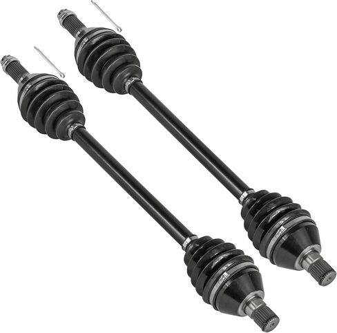 Caltric 2x Rear CV Joint Axle Compatible with Can-Am Maverick X3 Turbo 2017-2019 / Maverick X3 Turbo R 2018-2019 / Maverick X3 Turbo RR 2021-2023 Left and Right in Saudi Arabia