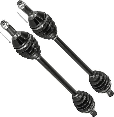 Caltric 2x Rear CV Joint Axle Compatible with Can-Am Maverick X3 Turbo 2017-2019 / Maverick X3 Turbo R 2018-2019 / Maverick X3 Turbo RR 2021-2023 Left and Right in Saudi Arabia