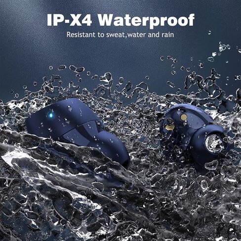 5.2 Bluetooth Headphones for Apple iPhone 16 15 Pro Max 14 Plus 13, Small Ear Buds True Wireless Earbuds Earphones Microphone Touch Control for Samsung S24 S23 Ultra S22 S21 Google Pixel 9 8 7 Purple in Kuwait