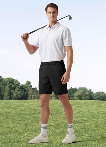 Men's Casual Shorts 7" Lightweight Golf Shorts in Saudi Arabia