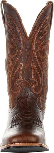 ADMLZQQ Men's Square Toe Cowboy Boot Mid Calf Western Boots Hiking Riding Combat Boots in Saudi Arabia