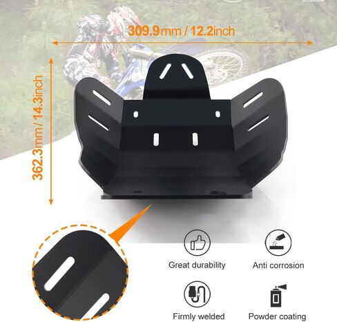 لوحة باش للانزلاق للدراجة النارية من Xitomer، مناسبة لـ WR450F 2006 2007 2008 2009 2010 2011، لوحة انزلاقية للدراجة النارية in Kuwait