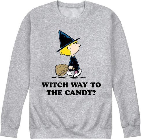 HYBRID APPAREL - الفول السوداني - Witch Way To The Candy - بلوفر صوف رجالي برقبة دائرية in Kuwait