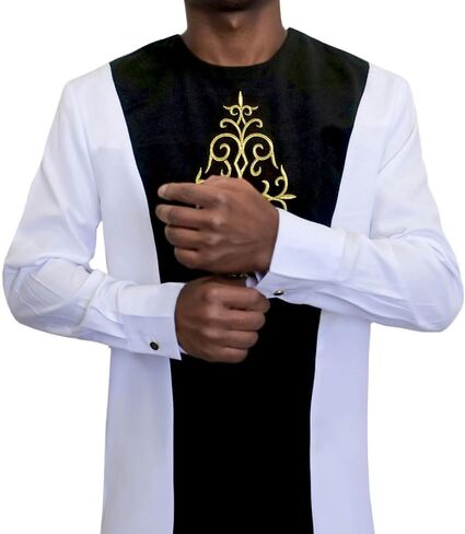 الدعاوى الأفريقية للرجال المخملية المرقعة Dashiki قميص بانت 2 قطعة ملابس ملابس غير رسمية الملابس النيجيرية in Kuwait