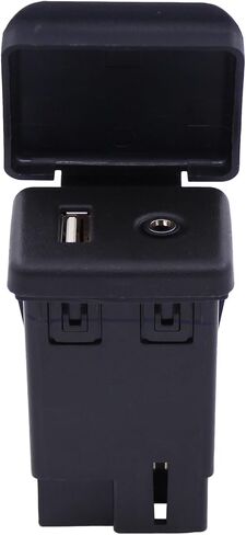 MOTOKU Aux Jack Jet Black Audio Player and USB Port Receptacle Adapter for Chevrolet Cruze 2016-2019 in Saudi Arabia