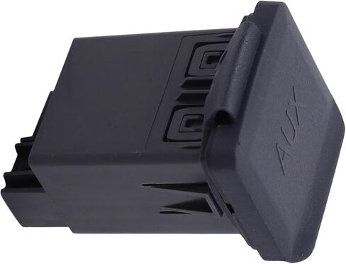 MOTOKU Aux Jack Jet Black Audio Player and USB Port Receptacle Adapter for Chevrolet Cruze 2016-2019 in Saudi Arabia