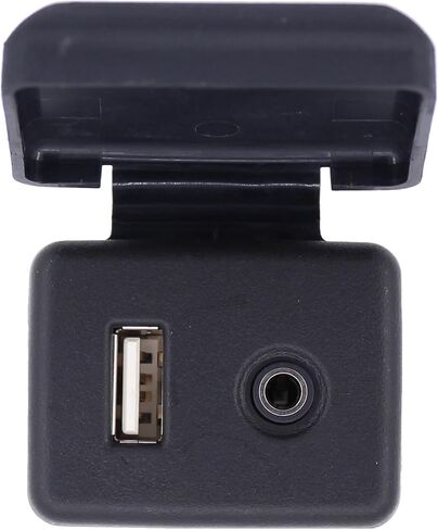 MOTOKU Aux Jack Jet Black Audio Player and USB Port Receptacle Adapter for Chevrolet Cruze 2016-2019 in Saudi Arabia