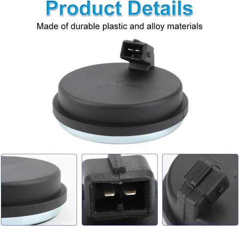 2 Pcs ABS Wheel Speed Sensors Compatible with Hyundai Sonata Tucson Veloster N, Compatible with Kia Optima Cadenza Sportage, Rear Left and Right abs Sensors, Replacement for 58980C1100 in Saudi Arabia