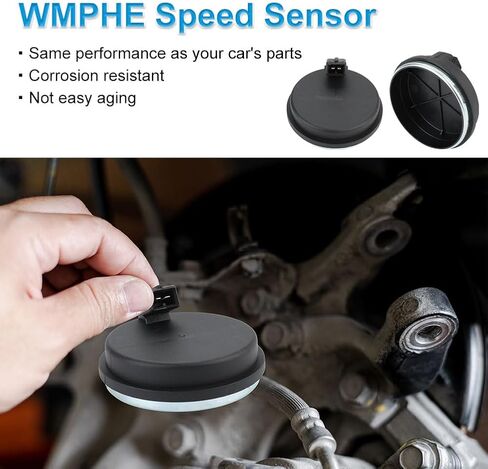 2 Pcs ABS Wheel Speed Sensors Compatible with Hyundai Sonata Tucson Veloster N, Compatible with Kia Optima Cadenza Sportage, Rear Left and Right abs Sensors, Replacement for 58980C1100 in Saudi Arabia