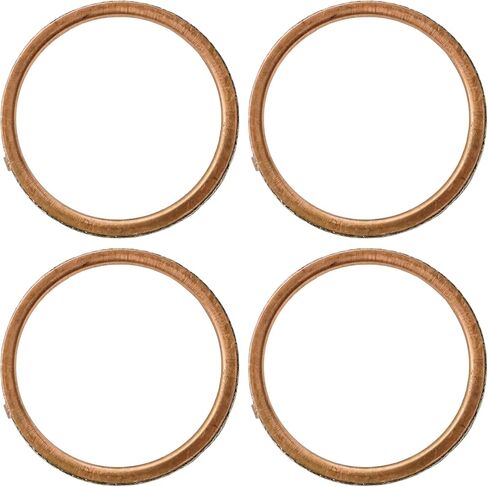 Caltric 4 Muffler Pipe Gaskets Compatible with Suzuki Gsx-R1000 2007 2008 2009 2011-2015 in Saudi Arabia