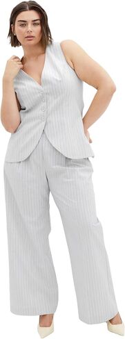 City Chic Women's Plus Size Pant - Jazmin Straight in Saudi Arabia