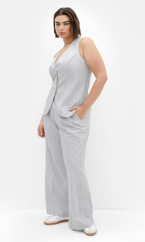 City Chic Women's Plus Size Pant - Jazmin Straight in Saudi Arabia