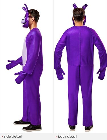 Rubies Five Nights at Freddy's Bonnie Costume Jumpsuit, Gloves, and Half-mask in Saudi Arabia