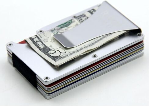 حامل البطاقة الفضية النحيف الذي يحجب RFID in Saudi Arabia