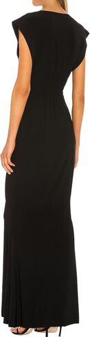 SHESEEWORLD Women's Sleeveless Deep V Neck Evening Gown Bodycon Party Cocktail Maxi Dress Gown in Saudi Arabia