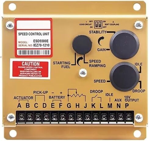 Diesel Generator Engine Governor ADC120 Actuator ESD5500E Speed Controller 3034572 Speed Sensor(12V) in Saudi Arabia