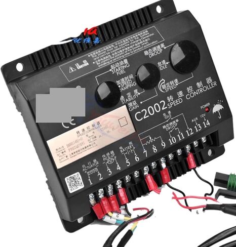 Replacement Speed Controller for Diesel Generator DC Motor - Digital Governor Control Panel(C2002 Copy) in Saudi Arabia