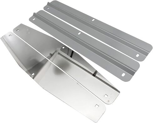 Pair 24" Mud Flap Weights for Semi-Truck Universal Mudflap 24" Width, Heavy Duty Stainless Steel, w/Backing Plate Mirrored & Install Screw in Saudi Arabia