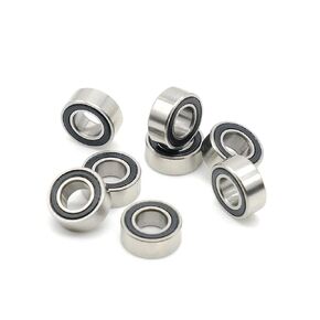 10PCS Miniature RC Motor SMR105-2RS Ball Bearings SMR105 RS 2RS Black Seal in Kuwait