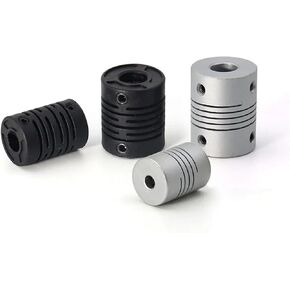 1pcs LR2 Plastic Glass Fiber Shaft Coupling 8mm Motor Coupler Encoder Coupling Nylon Plastic Elastics Motor 4mmx4mm 6mmx6mm 8mmx8mm(Aluminum-D15L20-8-8) in Kuwait