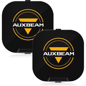 غطاء حماية للطرق الوعرة من سلسلة Color Play مقاس 3 بوصات من Auxbeam، غطاء خفيف مربع أسود، قطعتان، (متوافق فقط مع سلسلة Color Play) in Kuwait