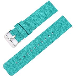 Quick Release Nylon Strap 12mm 14mm 16mm 18mm 20mm 22mm Canvas Strap Unisex Strap for Traditional or Smartwatch Watch Replacement Watch Band in Saudi Arabia