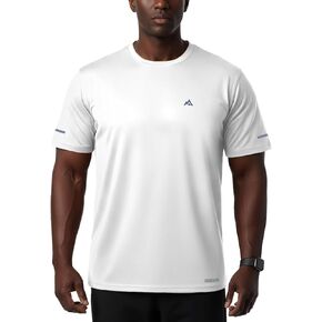 Men's Cloud Soft Bamboo Viscose T-Shirts Lightweight Workout Mositure Wicking Cooling Casual Basic Crew Neck Tee in Saudi Arabia