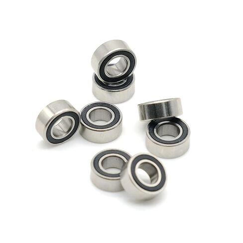 10PCS Miniature RC Motor SMR105-2RS Ball Bearings SMR105 RS 2RS Black Seal in Kuwait
