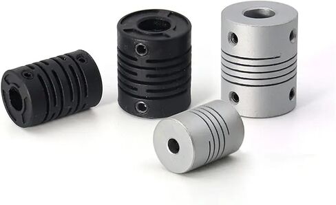 1pcs LR2 Plastic Glass Fiber Shaft Coupling 8mm Motor Coupler Encoder Coupling Nylon Plastic Elastics Motor 4mmx4mm 6mmx6mm 8mmx8mm(Aluminum-D15L20-8-8) in Kuwait