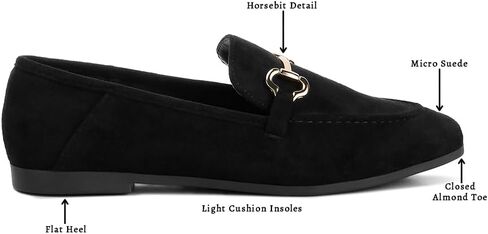 حذاء لوفر مزين من Kingsley Horsebit in Saudi Arabia