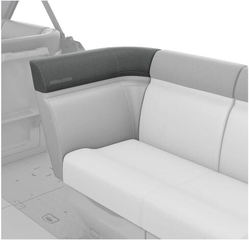 BRP Sea Doo Switch مقعد زاوية مسند الظهر الجانب الأيسر 295101045 in Saudi Arabia