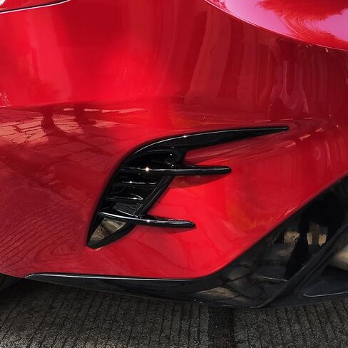 قطعتان من أغطية مصابيح الضباب الخلفية من YOUTOOCAR متوافقة مع ملحقات Kia Stinger 2018-2023 (نمط ألياف الكربون، خلفي) in Kuwait